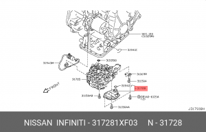 NISSAN QASHQAI (J10) (2006-2014) 31728-1XF03 NISSAN