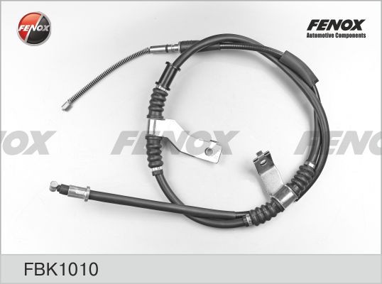 Трос ручника правый Chevrolet Lacetti, Nubira, Optra, 1.4-2.0, 00- (диск тормоз) FBK1010 FENOX