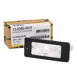 фонарь подсветки номера!\ Skoda Octavia/Rapid/Superb/Yeti, VW Polo/Sharan/Tiguan 15-0385-00-9 TYC