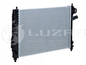 Радиатор CHEVROLET Aveo (08-) охлаждения двигателя LUZAR LRC0587 LUZAR