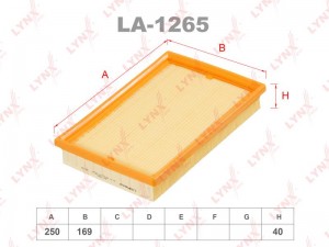 фильтр воздушный! Hyundai Accent 1.3 00> LA-1265 LYNXAUTO