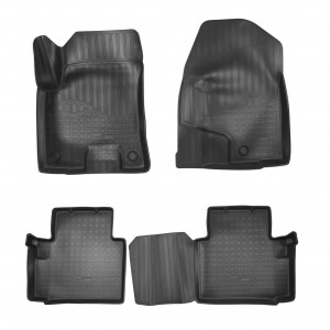 Коврик салона HAVAL H2 (14-) 3D полиуретан черный (4 предм.) NORPLAST NPA11-C28-330 NORPLAST