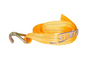 Стяжка крепления груза 1т 6м-25мм (полиэстер) с храповиком KRAFT KT800114 KRAFT