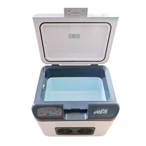 Автохолодильник 27л 48.0х38.5х35.0см термоэлектр. 12V/220V/24V 54W пластик 7.6кг A07084S AVS
