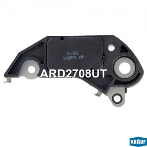 Регулятор OPEL Astra G (98-05),Omega B (94-03),Vectra C (02-) напряжения генерат ARD2708UT KRAUF