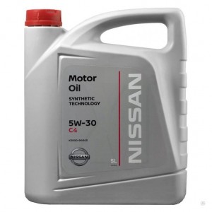 NISSAN MOTOR OIL 5W30 DPF 5Л ACEA C4 API CF, SM KE90090043 NISSAN