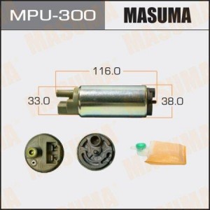 насос топливный электрический!\ Jeep Cherokee 88>/Wrangler 92-96 MPU-300 MASUMA