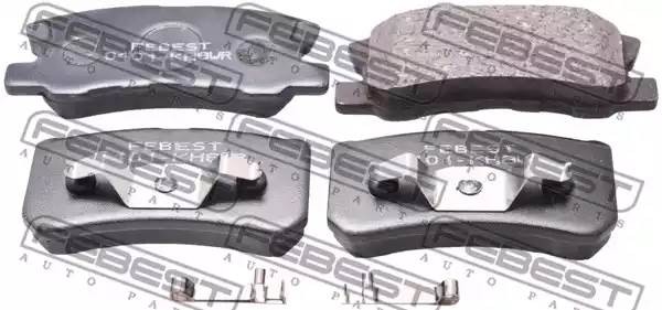 Колодки задние 0401-KH8WR 0401KH8WR FEBEST