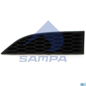 Накладка бампера MERCEDES Actros MP3 в спойлер правая (узкая) SAMPA 18100563 SAMPA