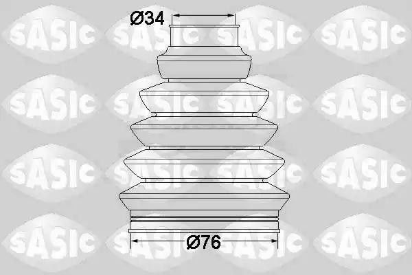 Пыльник ШРУСа внешний RENAULT SCENIC II 1904033 1904033 SASIC