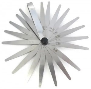 набор щупов №5! 0.05-1 мм, 20 щупов, 100 мм\ 5198 VYMPEL