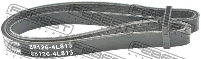 Ремень поликлиновой 4 клина 88126-4L813 FEBEST