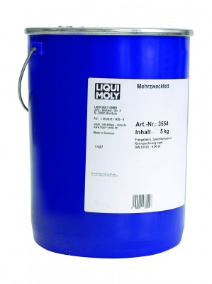 3554 LiquiMoly Смазка д/карданных крестовин и подшипников Mehrzweckfett (5кг) 3554 LIQUI MOLY