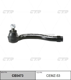 Наконечник рулевой тяги MAZDA CX7 2006 ~ 2013 / CX9 2007 ~ перед.лев. (старый ар CE0473 CTR
