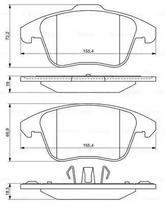 CITROEN C4_PICASSO/DS5 PEUGEOT 5008 0 986 494 324 BOSCH