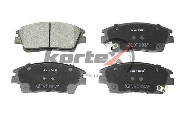 Колодки тормозные HYUNDAI Tucson (15-) передние (4шт.) KORTEX KT0073STD KORTEX