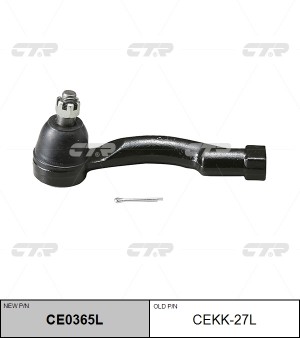 Наконечник рулевой тяги KIA Sorento (06-) левый CTR CE0365L CTR