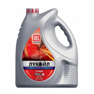 Масло моторное  LUKOIL SUPER полусинтетическое 5W-40, API SG/CD 5Л 19443 (347260 19443 LUKOIL