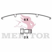 колодки дисковые !29 030 \ROR, MAN, MB MDP3030K MERITOR