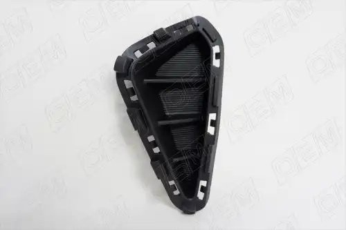 Накладка бампера переднего левая Kia Rio 4 FB седан, 2020-нв, текстурная OEM1520L OEMPARTS