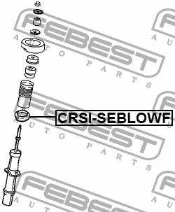 Проставка задн пружины нижняя CHRYSLER SEBRING (JR) 2001-2006 CRSI-SEBLOWF CRSI-SEBLOWF FEBEST