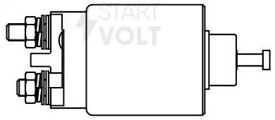 Реле втягивающее стартера VSR 0517 START VOLT