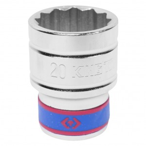 Головка торцевая стандартная двенадцатигранная 1/2', 20 мм KING TONY 433020M 433020M KING TONY