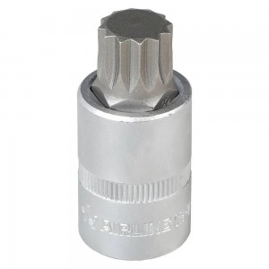 Головка 1/2 DR с вставкой SPLINE M18 длиной 55мм (AT-BS-65) AT-BS-65 AIRLINE