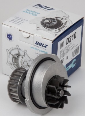 Насос водяной CHEVROLET LANOS 1.5, AVEO 1.4, REZZO 1.6 D-210 D210 DOLZ