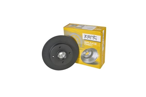 Диск тормозной задний Citroen C3/C4 all 06> Z06281 ZENTPARTS