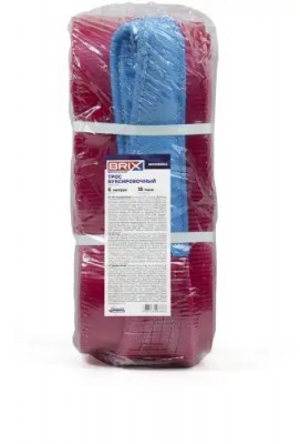 трос буксировочный!ленточный двухслойный 35т 6м, с петлямиUNIVERSAL BRX0080004 BRIX