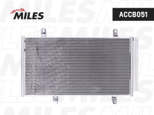 Радиатор кондиционера (паяный) TOYOTA CAMRY 3.5 08- ACCB051 ACCB051 MILES