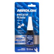 Фиксатор резьбы средней фиксации синий 10мл ABRO TL010BL ABRO