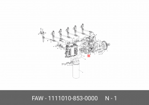 ТНВД CA6DM2 3310 11110108530000 FAW