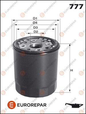 TOYOTA LAND CRUISER PRADO (120/150) 1609563480 EUROREPAR