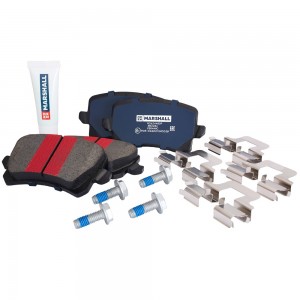 Торм. колодки дисковые задн. PLUS Audi A6 C6 05- Q3 8U 11- VW Passat B6 B7 05- T M2624483P MARSHALL