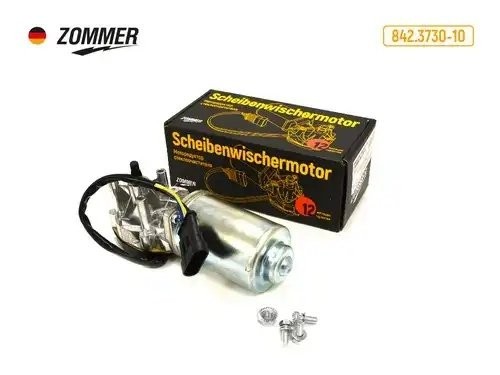 Мотор стеклоочистителя ВАЗ Калина, Гранта, 2170, 2123 (разъем Евро) d=10 мм (тра 842.3730-10 ZOMMER