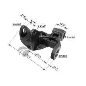 Кронштейн MERCEDES рессоры задней правый MANSONS 700.270 MANSONS