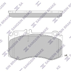 Колодки тормозные передние MB W212/S212 E500 5.5 09 SP2378 SP2378 SANGSIN
