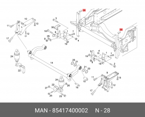 Плата 85417400002 MAN