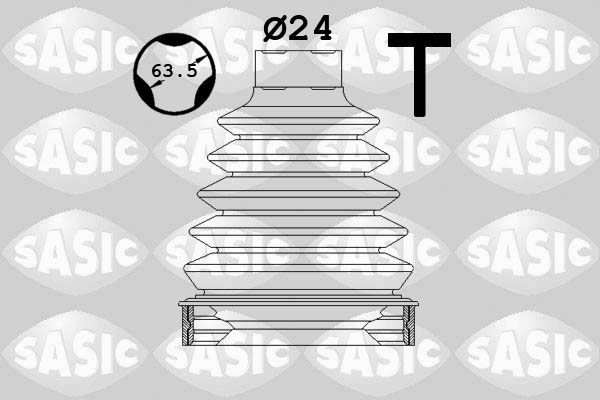 Пыльник ШРУСа внутренний RENAULT CLIO IV 1.2, 1.5dCi 1904007 1904007 SASIC