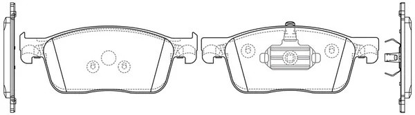 Колодки тормозные CITROEN Jumpy IV 04.16-, PEUGEOT Traveller 04.16- BP42010 BP42010 SB NAGAMOCHI