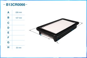 Фильтр воздушный B13CR0066 B13CR0066 CWORKS