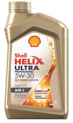Масло моторное SHELL HELIX ULTRA PROFESSIONAL AM-L 5W30 синт.1л 550046352 SHELL