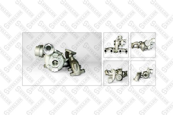 турбокомпрессор!\ Audi A3, Seat Altea,VW Golf/Touran 1.9TDi 05> 10-80315-SX STELLOX