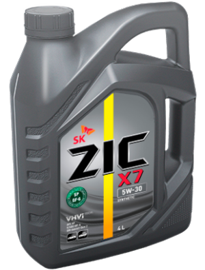 ZIC X7 5W30 (200L) масло моторное! синт.\ API SP, ILSAC GF-6, GM dexos 1 Gen 2 202675 ZIC