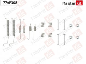 Комплект установочный барабанных колодок Renault CLIO II (BB_, CB_) 1998 - 77AP3 77AP308 MASTER KIT