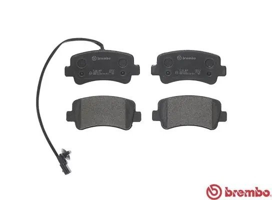 P68063 колодки дисковые задние!\ Opel Movano 2.3CDTi FWD 10> P68063 BREMBO