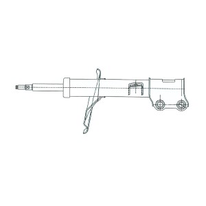 Амортизатор HYUNDAI i30 07- пер.лев.газ. GY0710G GY0710G CTR