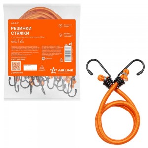 Резинки крепления груза (100 см) "AIRLINE" (10 шт.) AS-R-17 AIRLINE